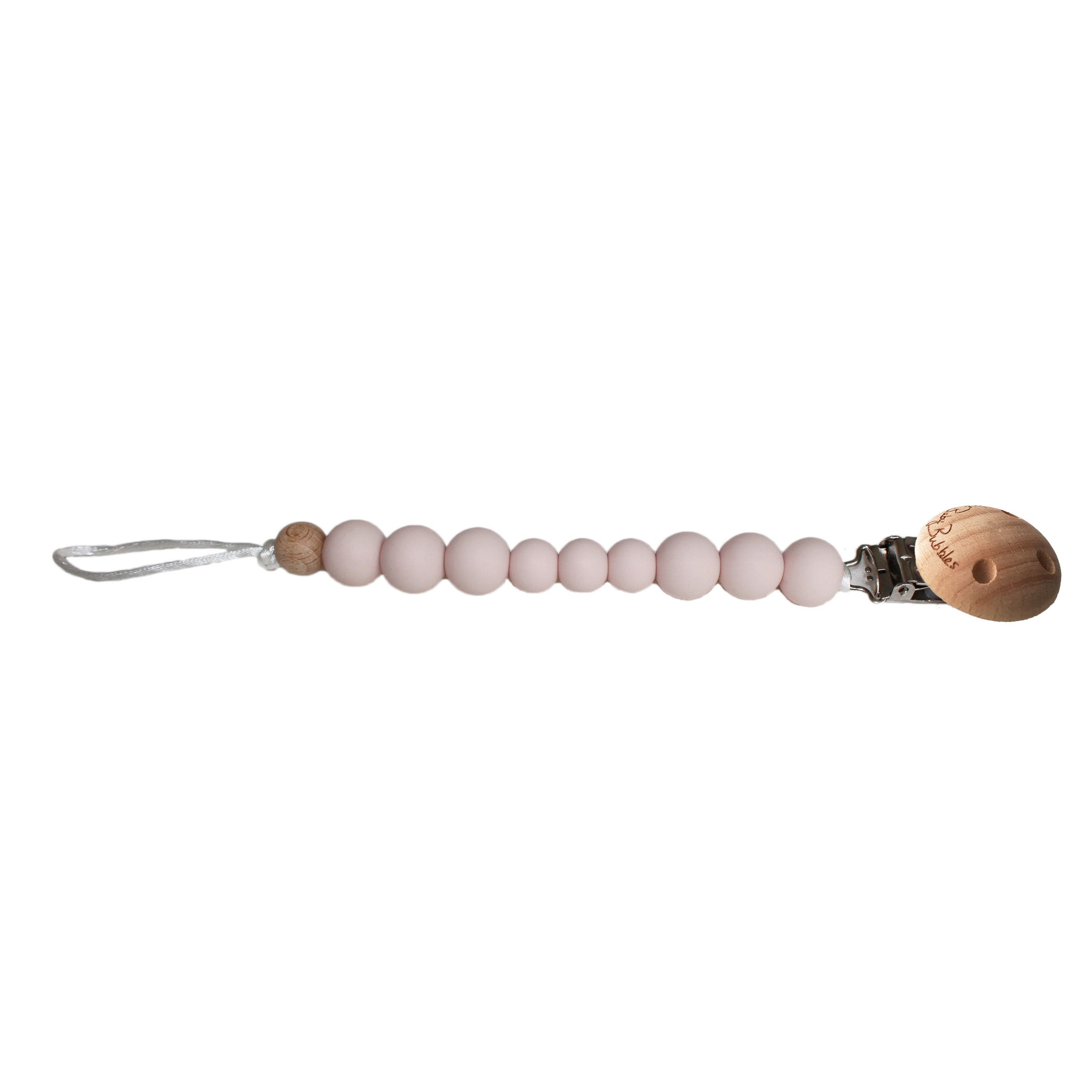 Simple Peony Pacifier Clip