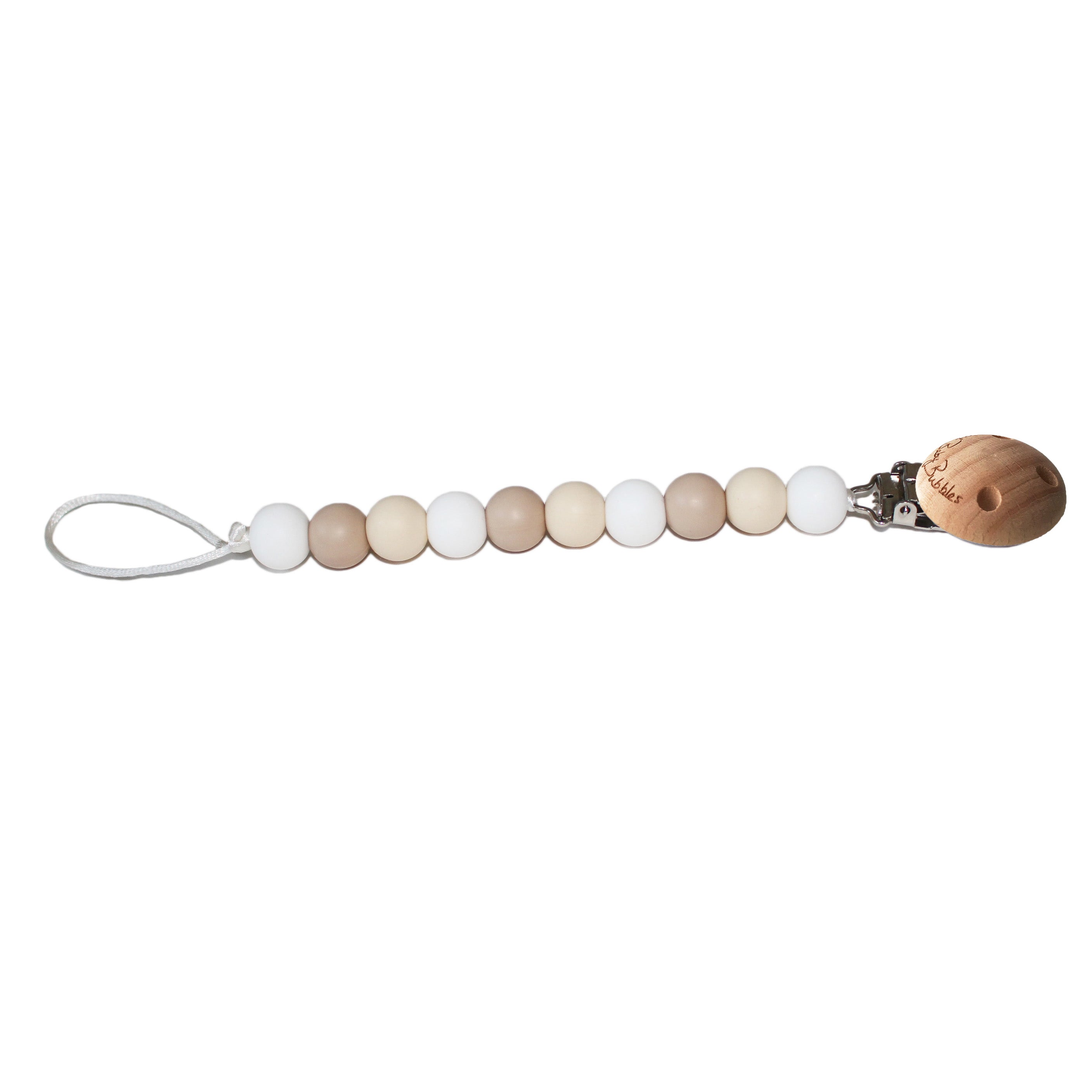 Toasted Marshmallows Pacifier Clip